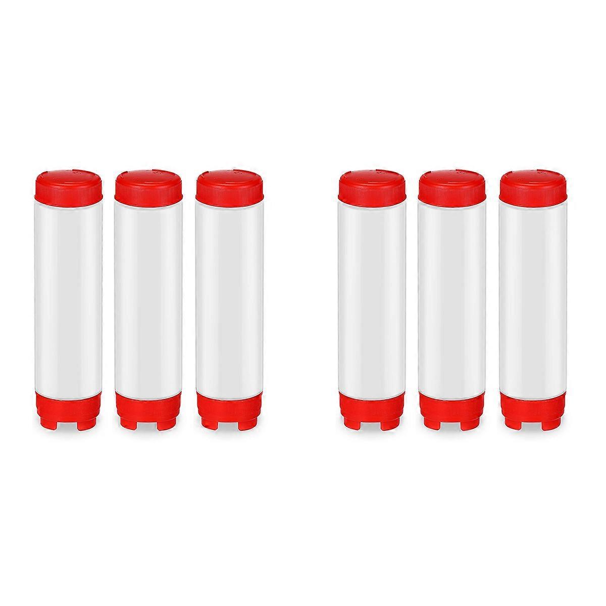 16 Oz Inverted Squeeze Bottles, Refillable Tip for Sauces Ketchup