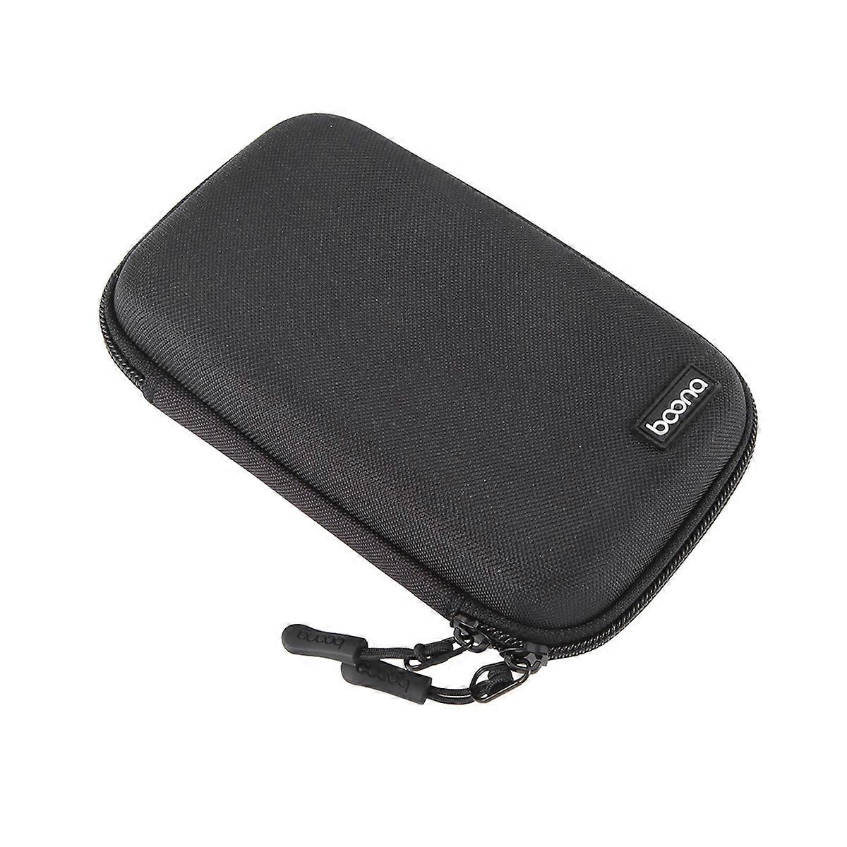 BOONA Waterproof Storage Bag for 2.5-Inch Supply USB Drive Data Black