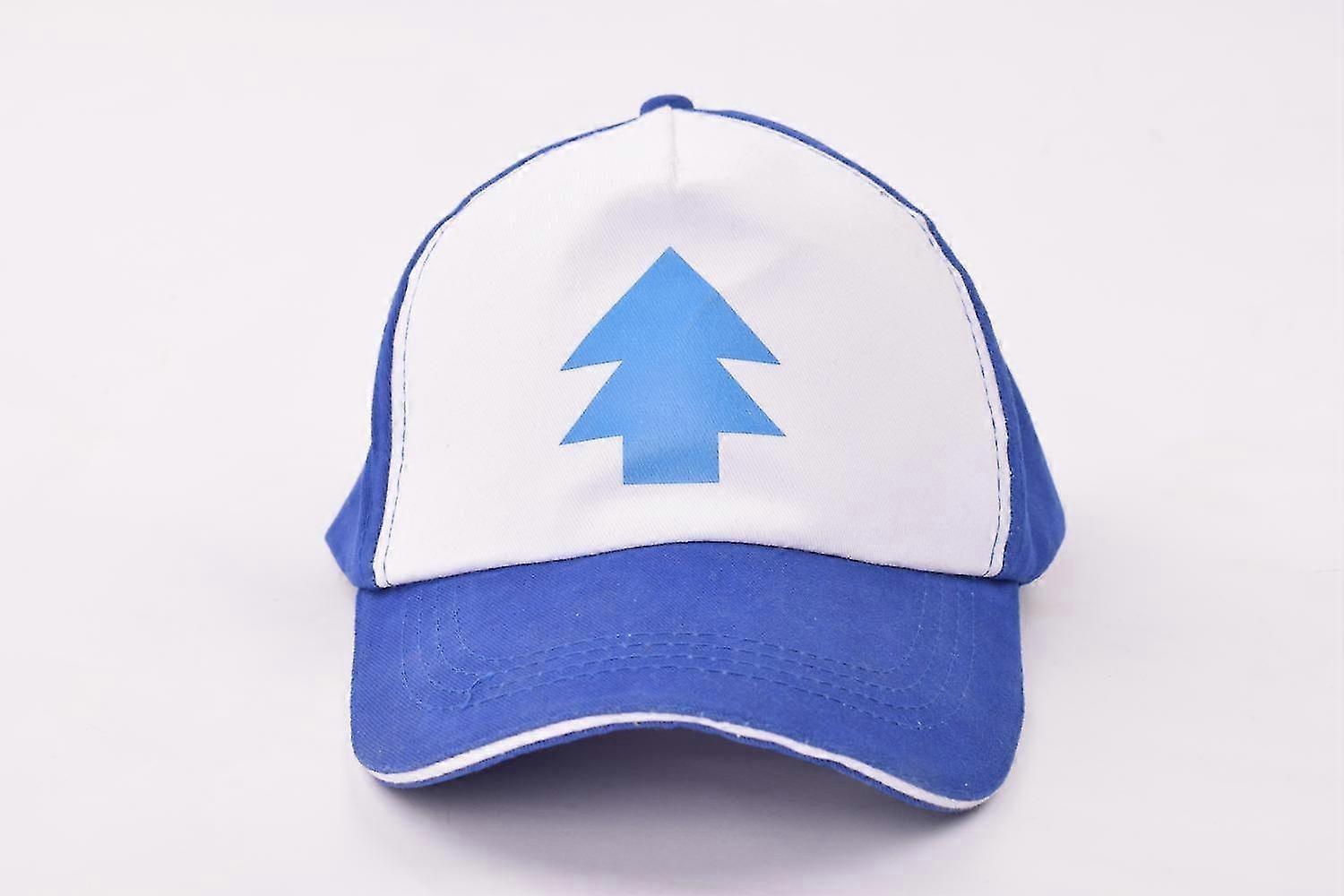 Dipper Gravity Falls Curved Bill Blue Pine Tree Hat Trucker Cap