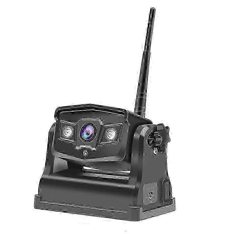 Wireless Backup Camera System with Rechargeable Battery for Trailer/Truck/Fifth Wheel