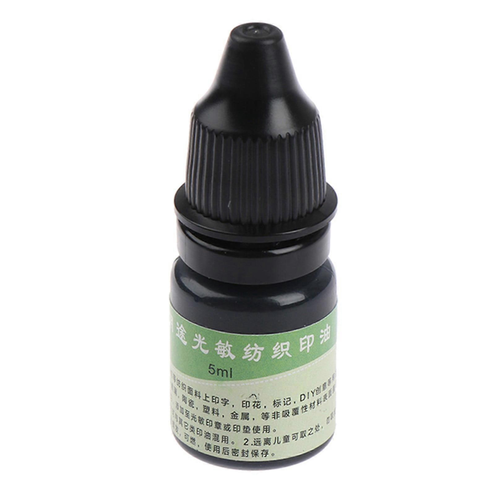 5ml Pratical Refill Ink 3 Color Choice For Self Inking Flash Rubber Stamp Gift Home Essentials