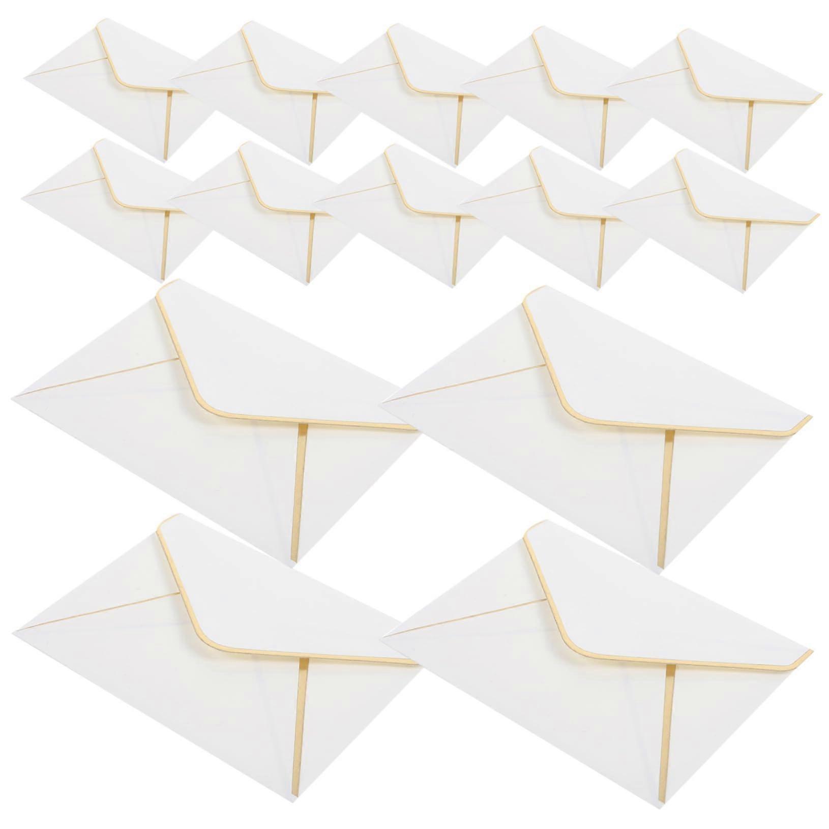 Border Envelope 24Pcs Decorative Card Envelopes, Blank Invitations, MultiFunction Graduation Party Accessory