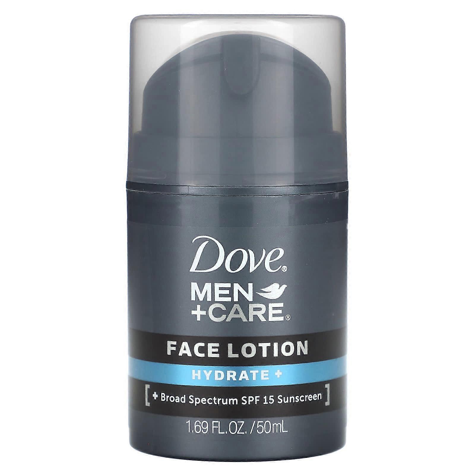 Men + Care, Face Lotion, Hydrate +, SPF 15, 1.69 fl oz (50 ml)