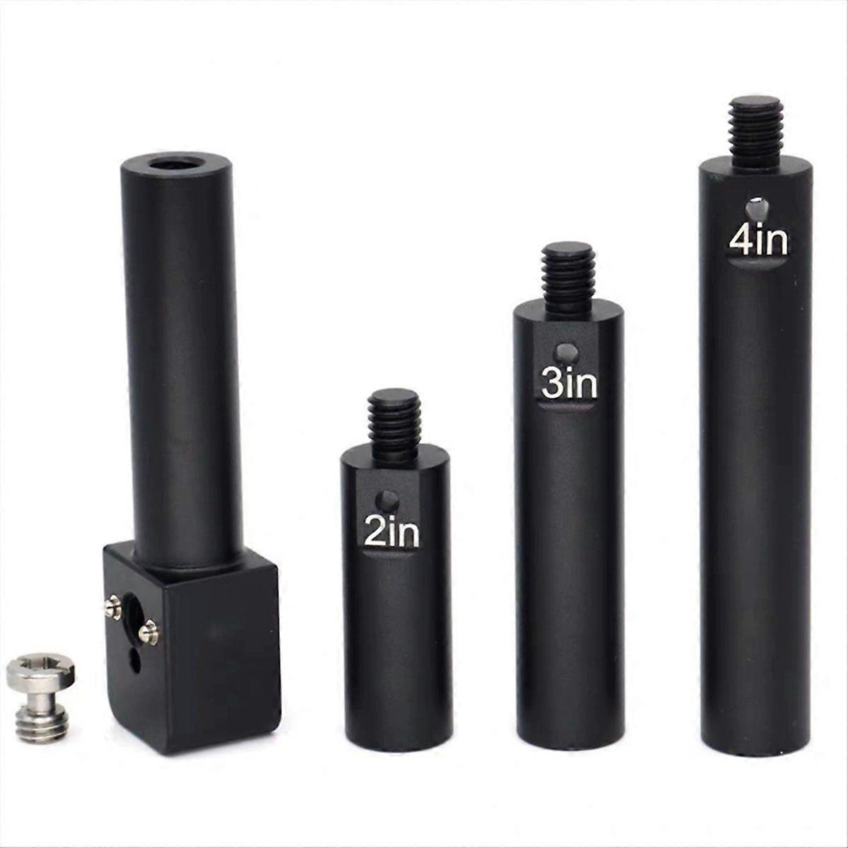 19mm Pole Mounting Bracket 3/8 Screws, Anti Twist Elastic Positioning Pin, 4 Sections of Length for RED for A