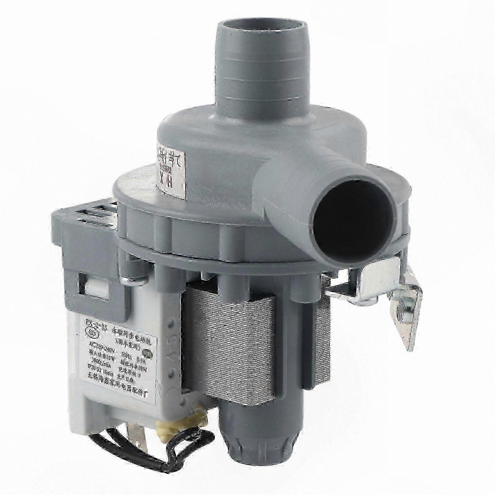 Haier Washing Machine Drain Pump Replacement Part AC220V-240V Compatible with Drum Washers