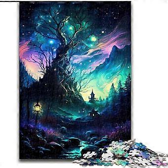 Jigsaw Puzzles for Adults Magical Landscape Teenager Puzzles,Challenging Game for Is Ideal As A Gift for The Whole Family - PT 2280
