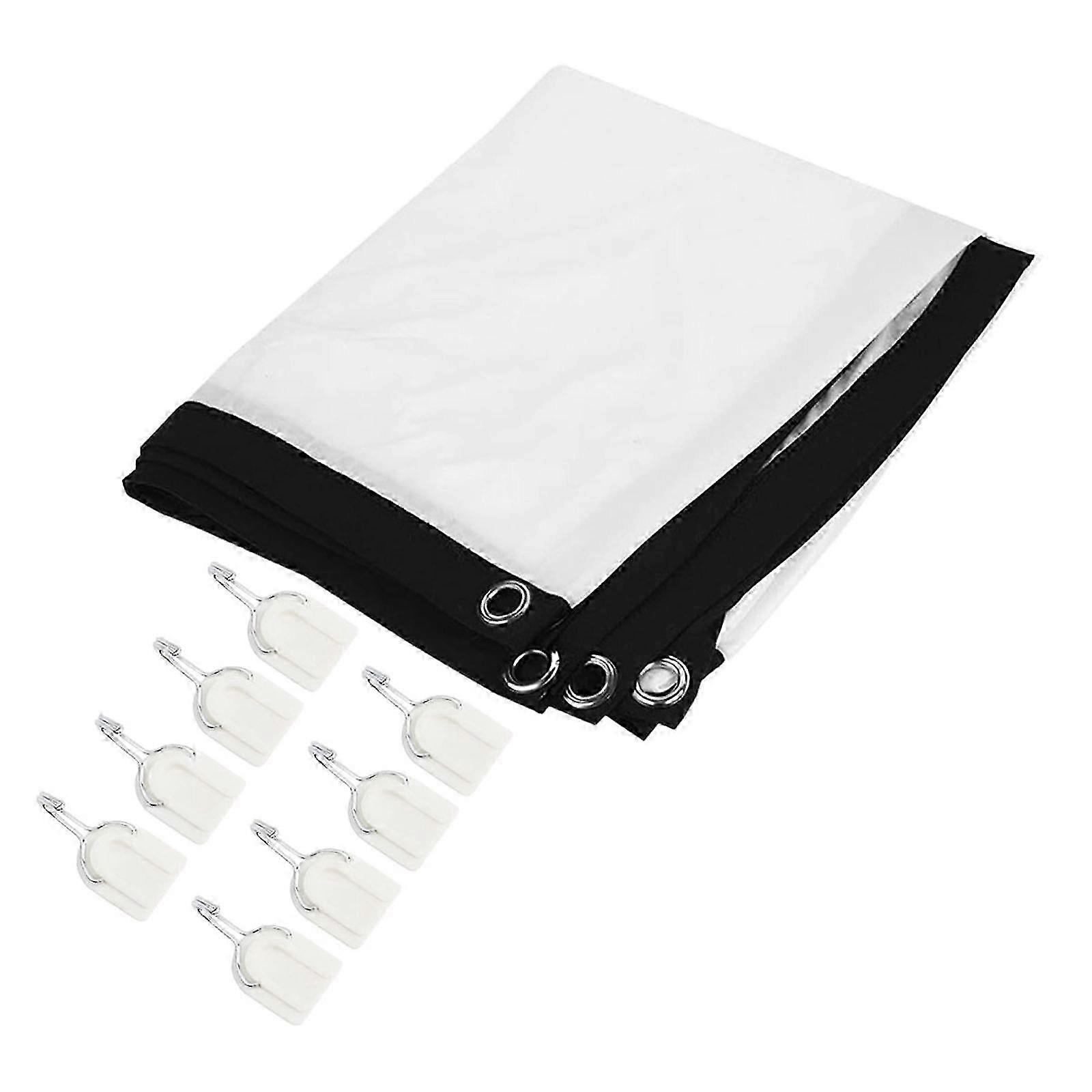 25-26 Portable Projector Screen for Home Entertainment