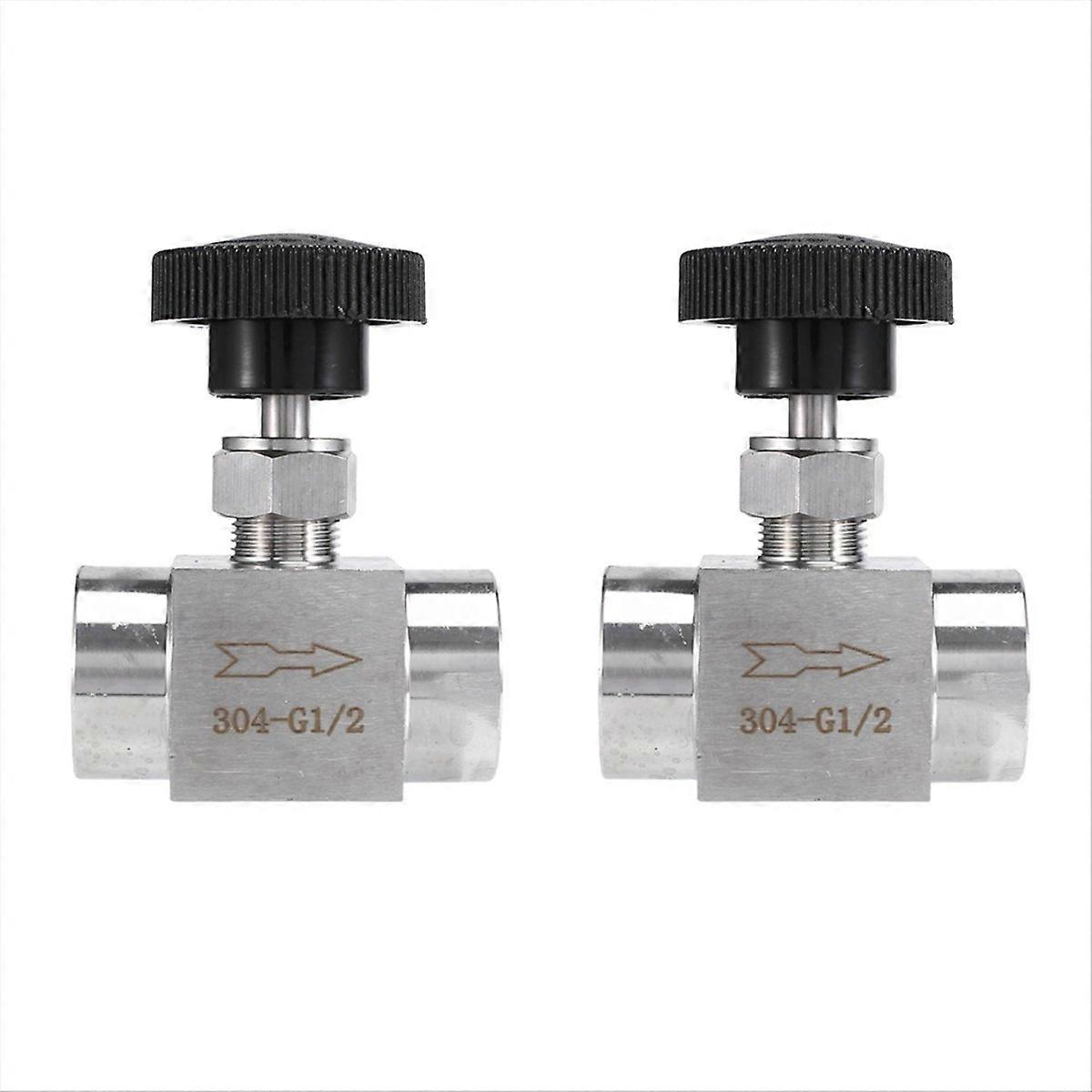 1/2 Inch Equal Female Thread Flow Control Shut Off Needle Valve