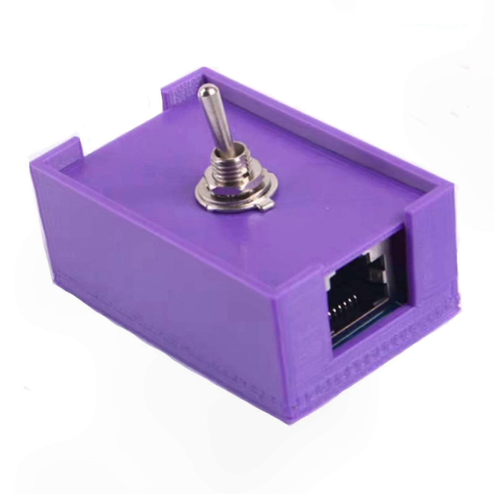 Ethernet Switch with Twisted Pair Control, Surge Protection, and Physical Isolation for Home Office and Server Room Use