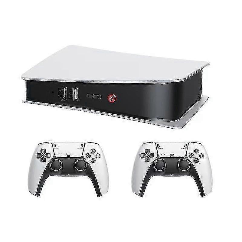 Retro Gaming Console with Dual Wireless Gamepads - Classic Game Experience