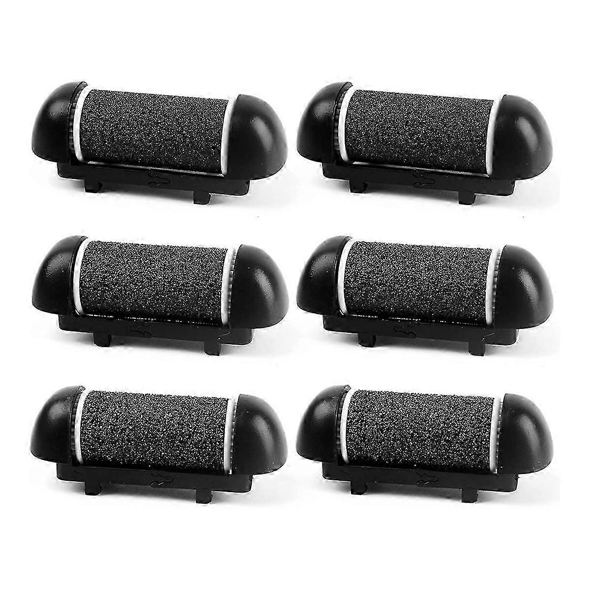 unique 6 PCS Replacement Roller Head for Electric Callus Remover