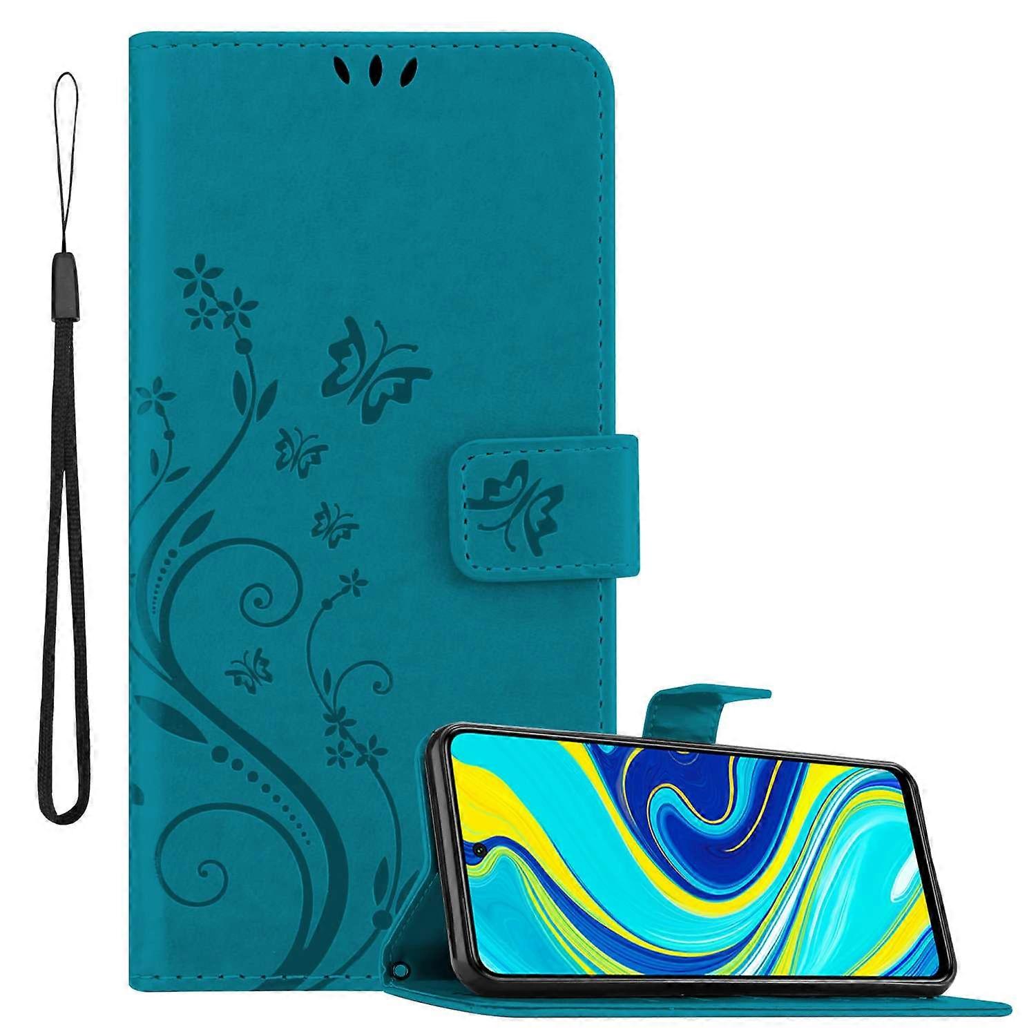 Xiaomi RedMi NOTE 9 PRO / NOTE 9S Προστατευτική θήκη - με floral μοτίβο και υποδοχή κάρτας