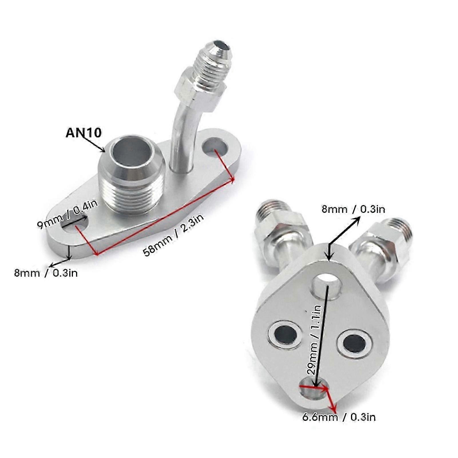 طقم تصريف المياه العائدة لتغذية الزيت التوربيني 31207006003 يصلح لقطع غيار السيارات CT9 CT12 CT20 f54