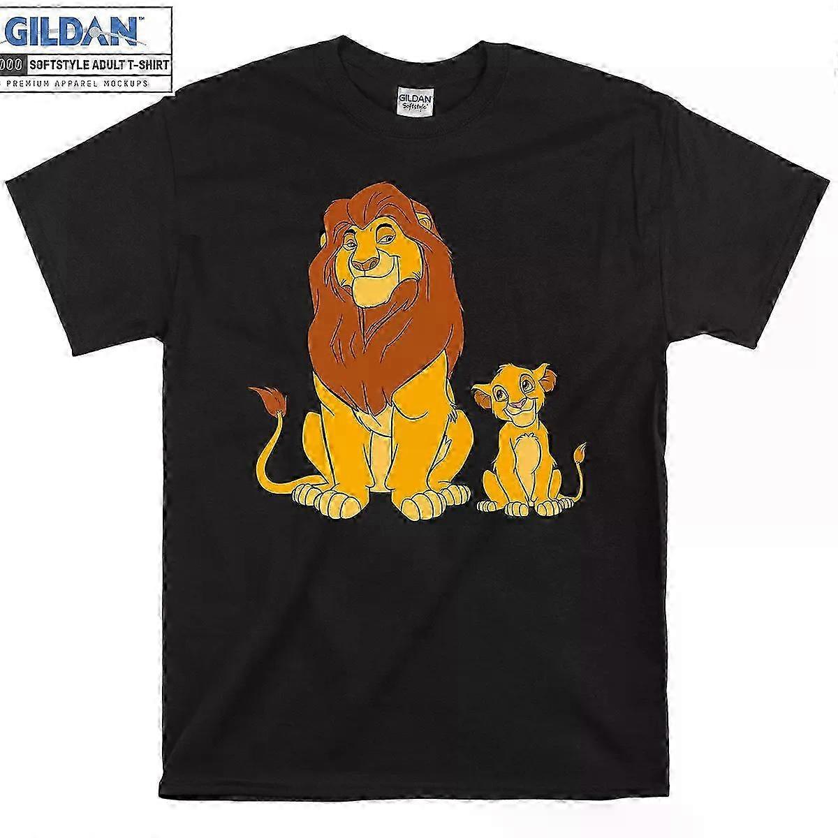 Tričko Leví kráľ Mladí Simba a Mufasa Lev