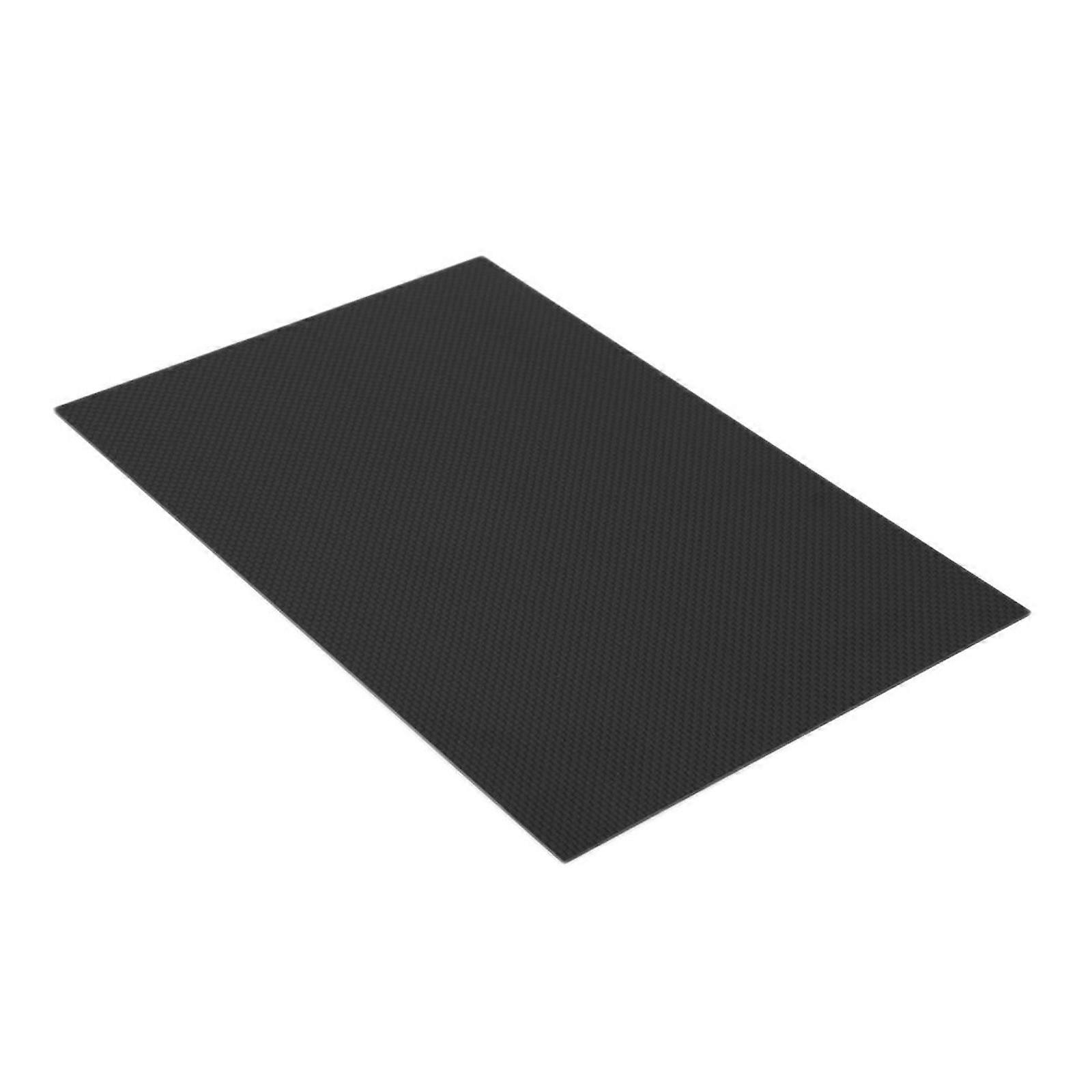 Matte Finish Carbon Fiber Sheet 75x125mm Lightweight Twill Weave Panel Sheet For Drones Frame Speed Car Accessories Multicolor