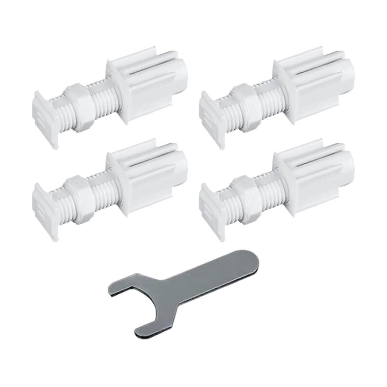 Window Blind Brackets Set of 5 for Vertical Louvers, Replacement Shutter Hardware for Home Office