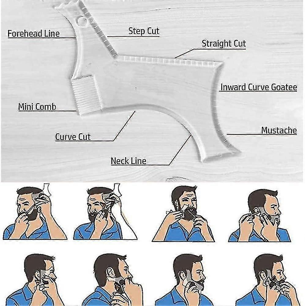 Rebel XDWGBS111 Kit Per La Cura Della Barba E Dei Capelli Contenente