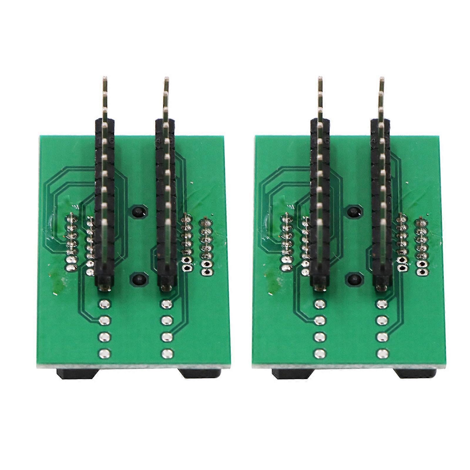 2pcs SSOP20/TSSOP20 To DIP20 Soldering Socket, 0.65mm Pitches , Robusts Design For Circuit Board Chip Testing Multicolor