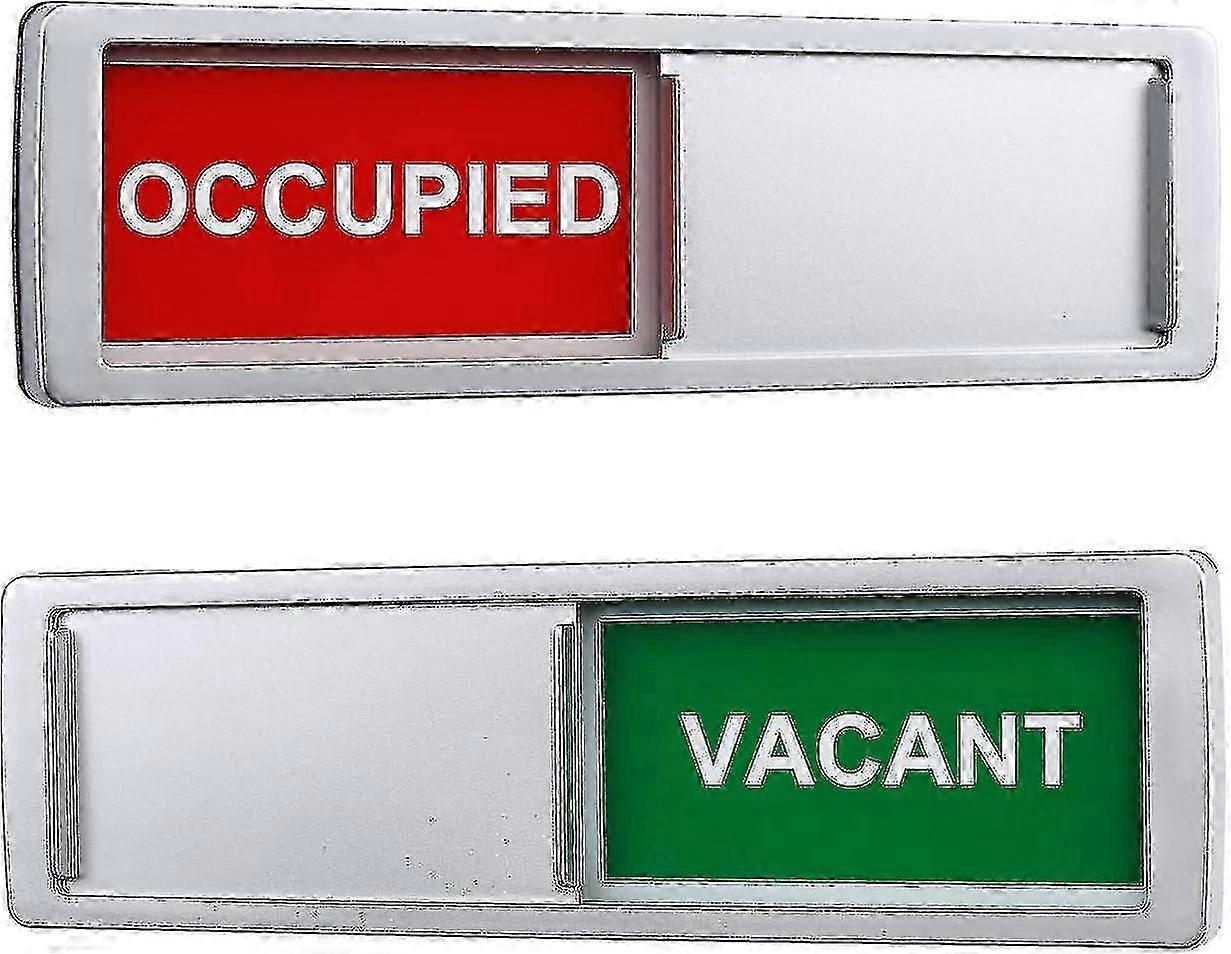vacant occupied slider for office doors