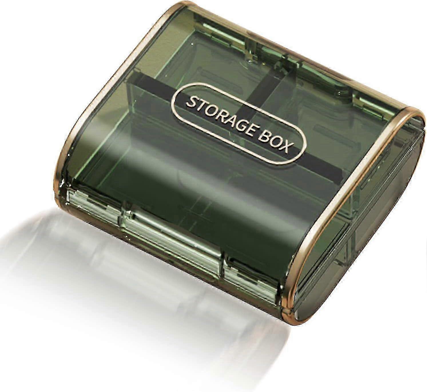 موزع دواء محمول ، حاوية شفافة للاستخدام اليومي ، صندوق دواء f26