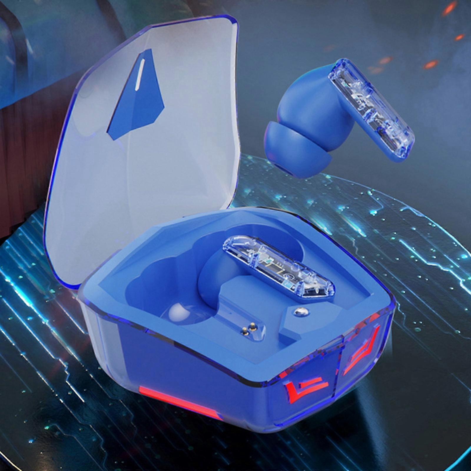 Jacenvly Wireless Bluetooth Earphones with Microphone, Compatible with Gaming Esports, Noise Reduction, High Sound Quality, Cool Breathing Lights