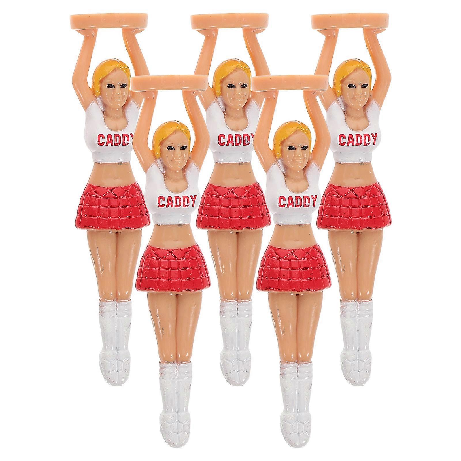 Durable Plastic Golf Tees for Golf Training 20Pcs