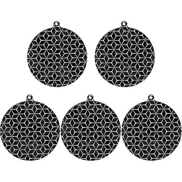 5 pcs Induction Hob Protector, Protection, Hob Protector for Induction Hob Anti-Slip Mat Silicone Pad Scratch Protection Protector Heating Inserts Bla