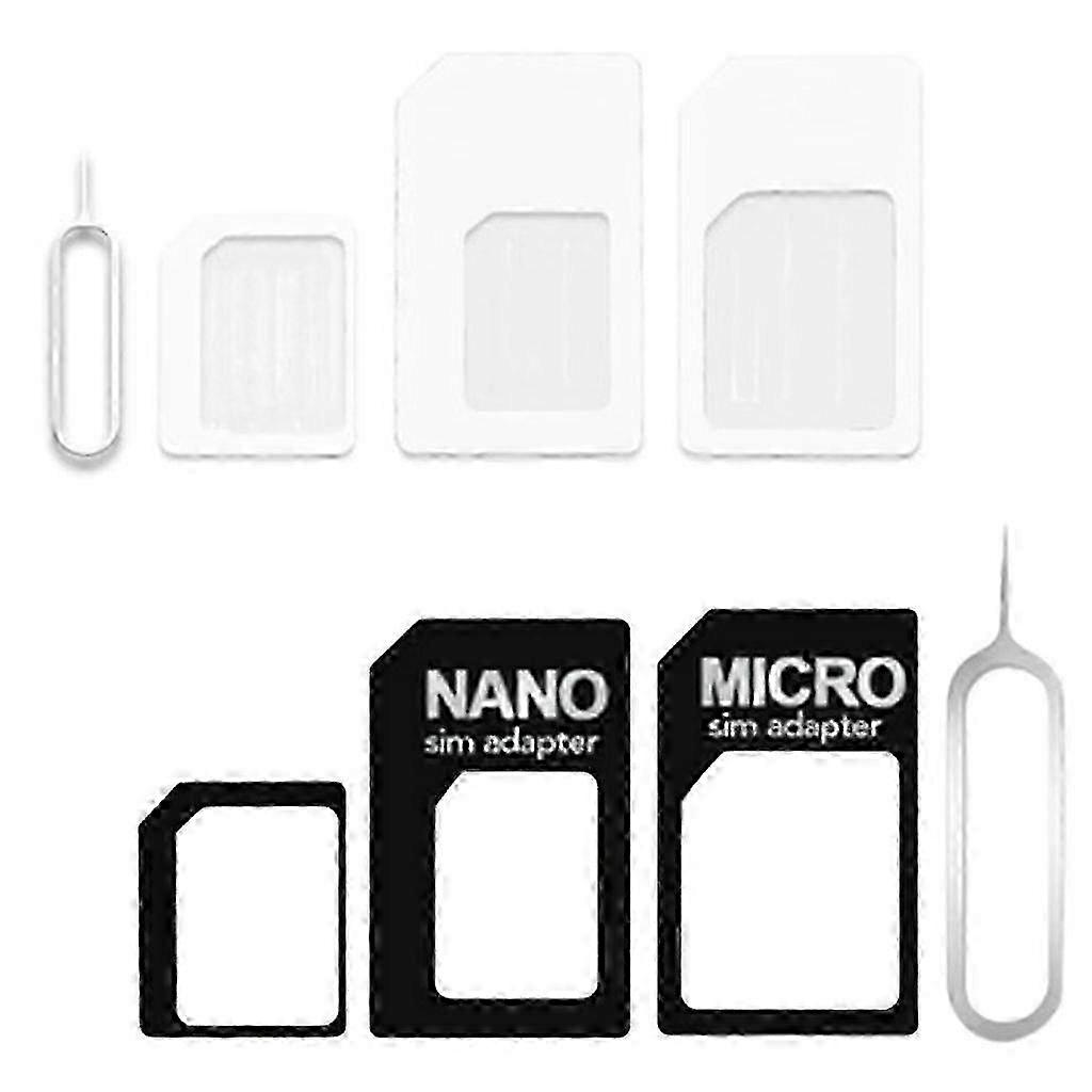 NanoSIM Card to Micro Standard Adapter Converter for Phone SIM Card Adapter