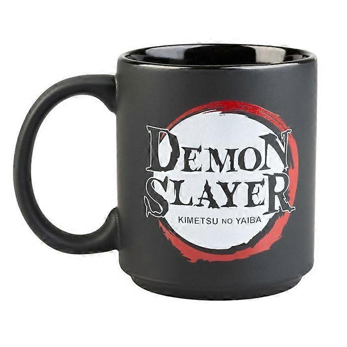 Mug - ERIK - Demon Slayer - Ceramic - Black - Cylindrical