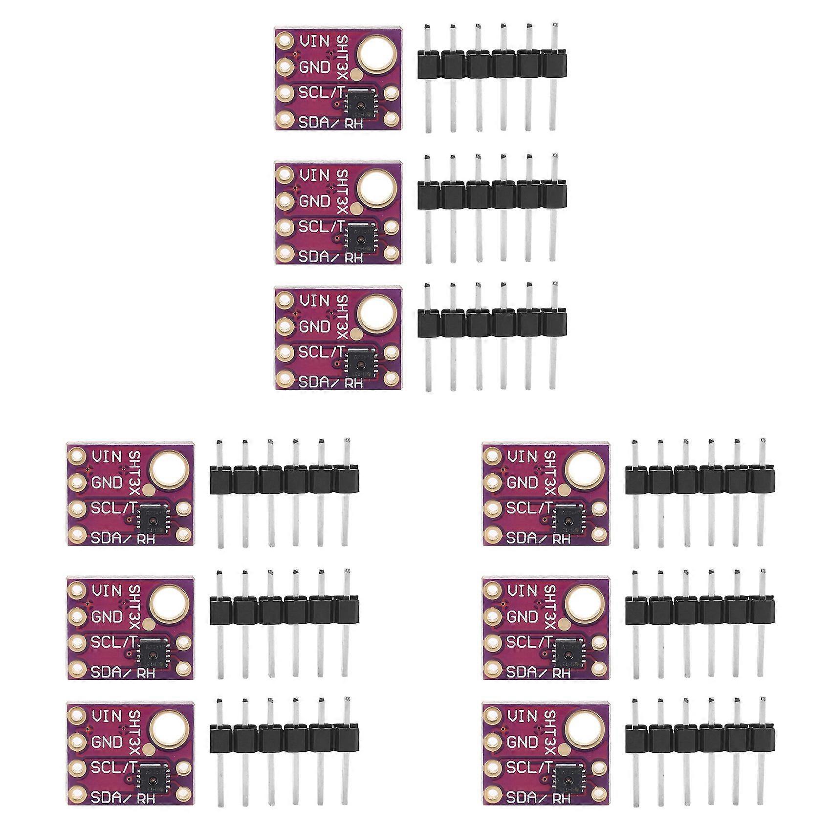 9Pcs SHT31-D Temperature Humidity Sensor Digital Output Sensor Module IIC I2C Interface 3.3V for Arduino Raspberry Pi
