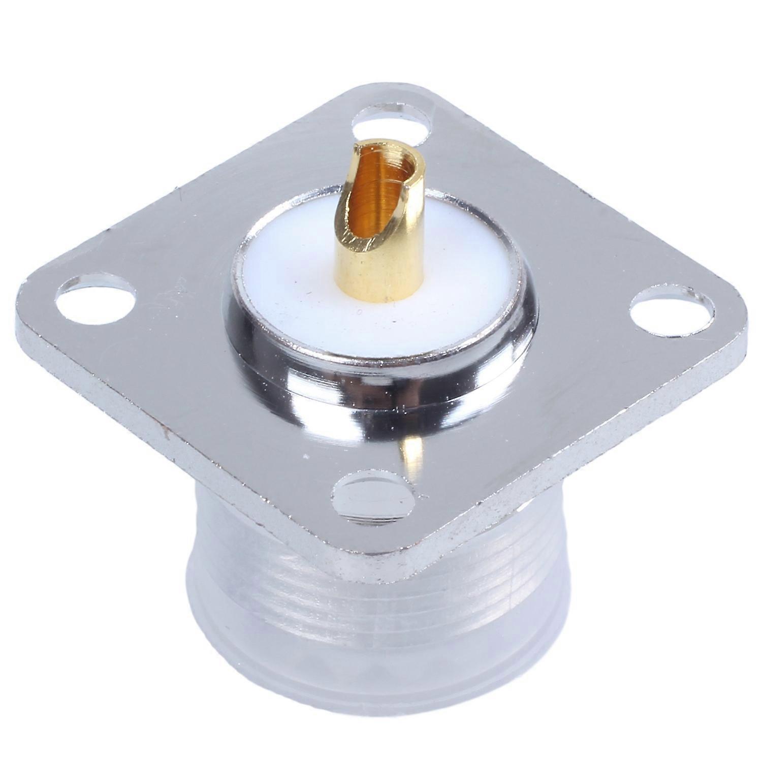 UHF Female SO239 Panel Chassis Mount Flange Deck Mount Solder Cup RF Connector