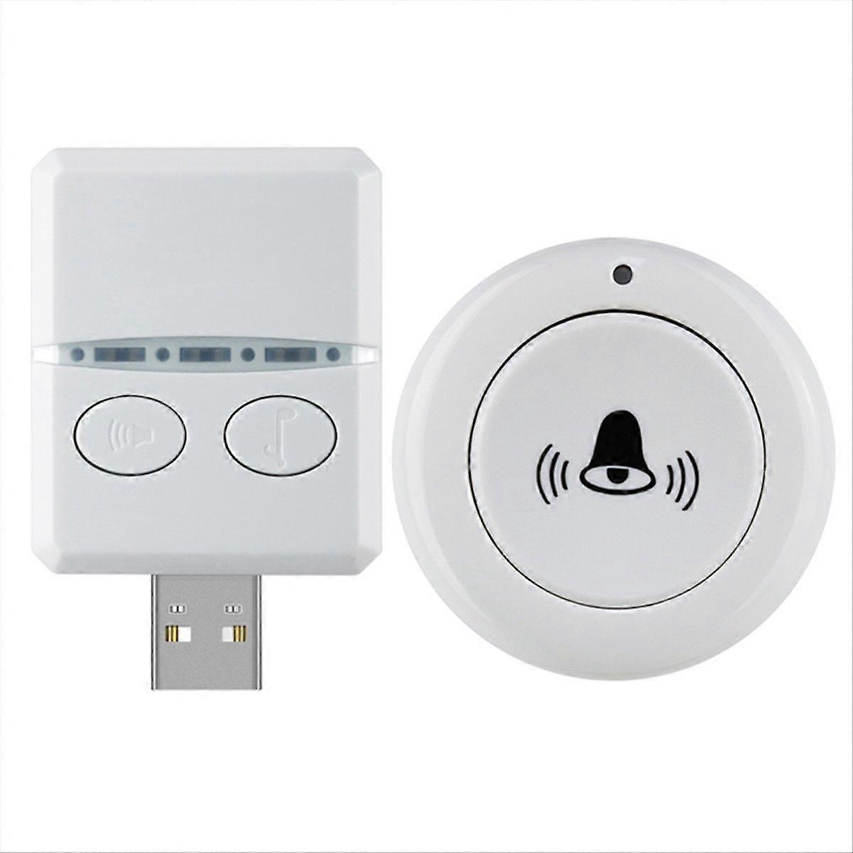 Wireless Doorbell USB Smart Door Bell Wireless Remote Doorbell Kit