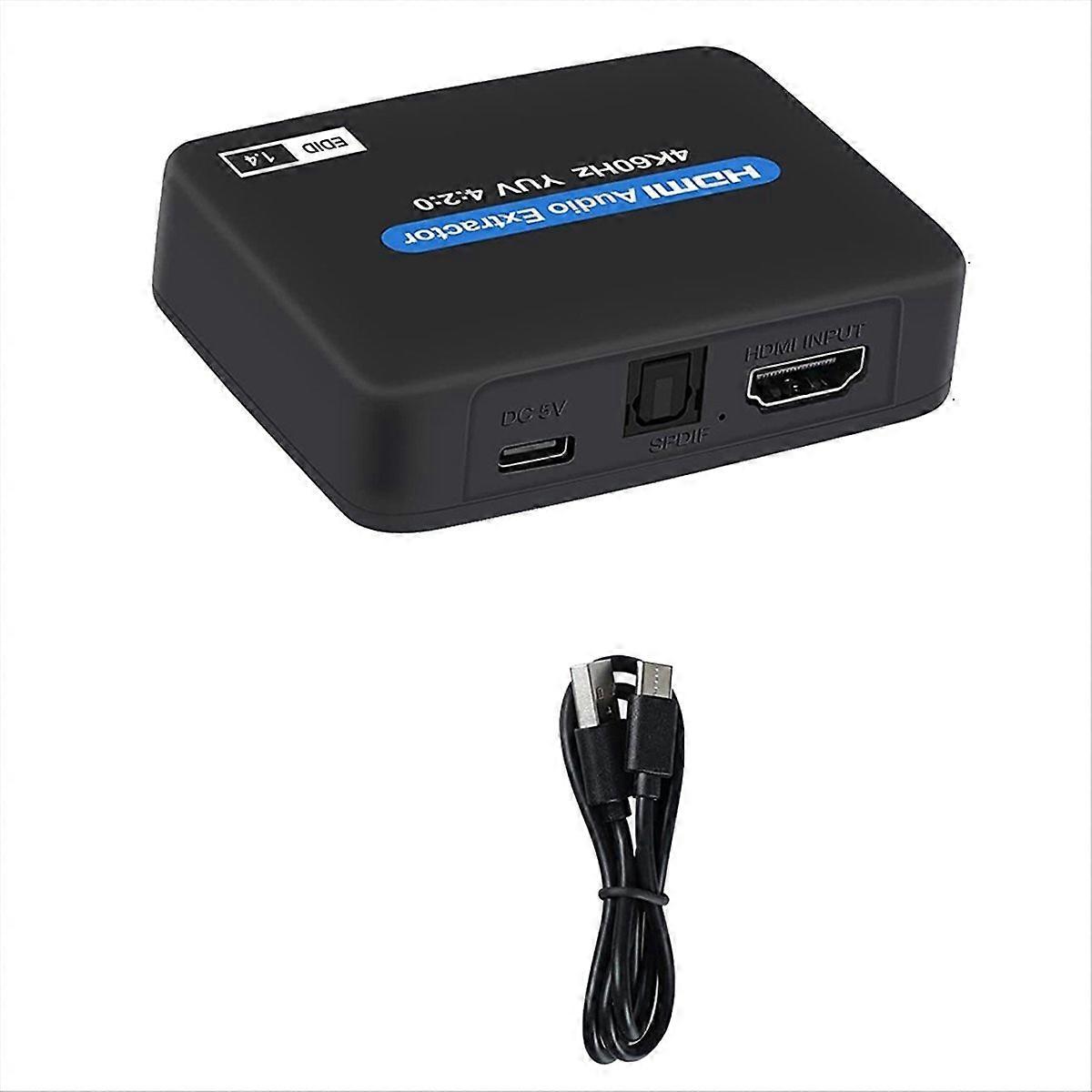 4K HDMI-Compatible Audio Extractor HDMI-Compatible Audio Splitter