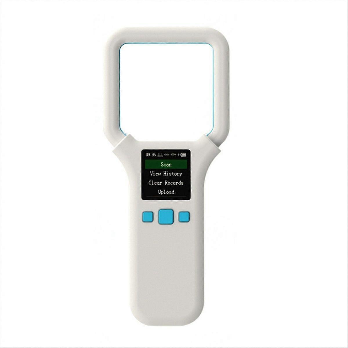 Animal RFID Reader USB Pet ID Scanner Animal Tag Reader White