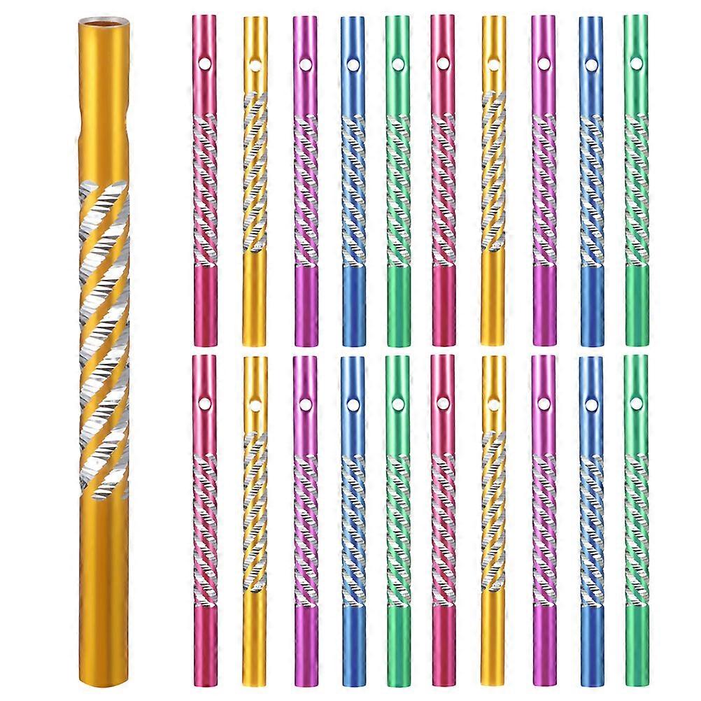 Wind Chime Hollow Aluminum Tubes for Wind Chime Making 36Pcs Kit