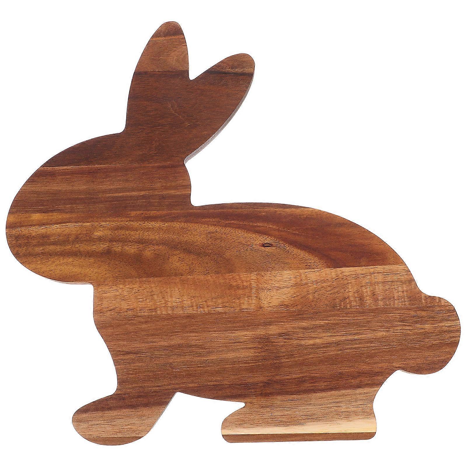 Creative Wooden Cutting Board for Vegetable Chopping Bunny Shape