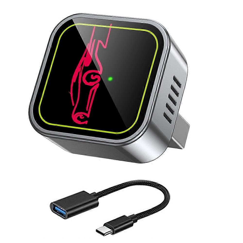 2IN1 Wireless CarPlay Android Auto Adapter Smart AI Box BT+2.4G 5G WIFI USB Dongle Convert Wired Carplay to Wireless B