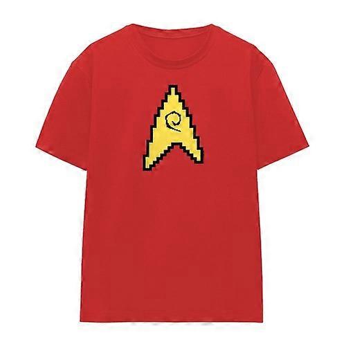 Star Trek Womens/Ladies 8 Bit Engineering T-Shirt