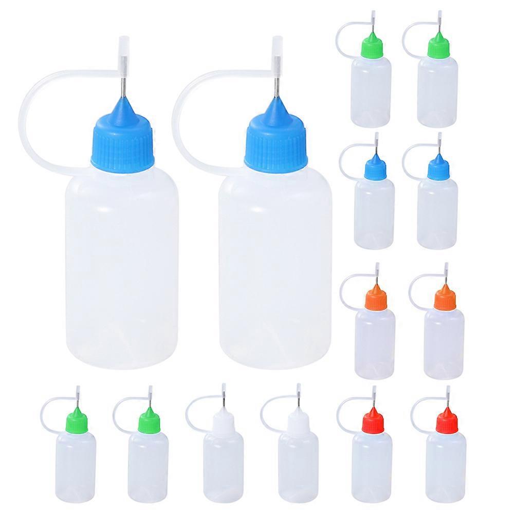 Klebstoffflasche, 25 Stück, Kompaktnadelflasche für Klebstoffauftrag