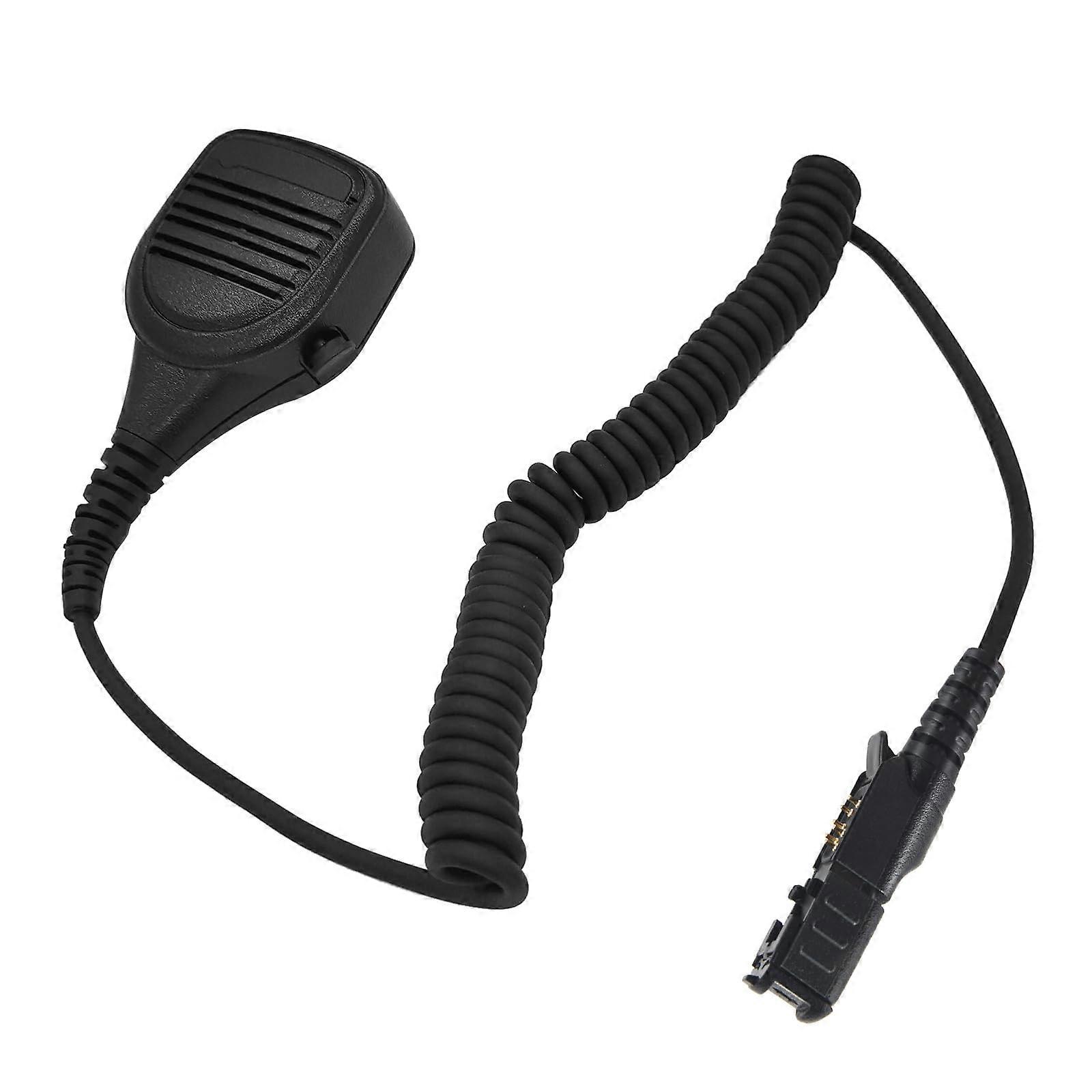 TwoWay Radio Microphone for Motorola XPR 3300 3500, IP56 Waterproof Shoulder Mic with 3.5mm Jack