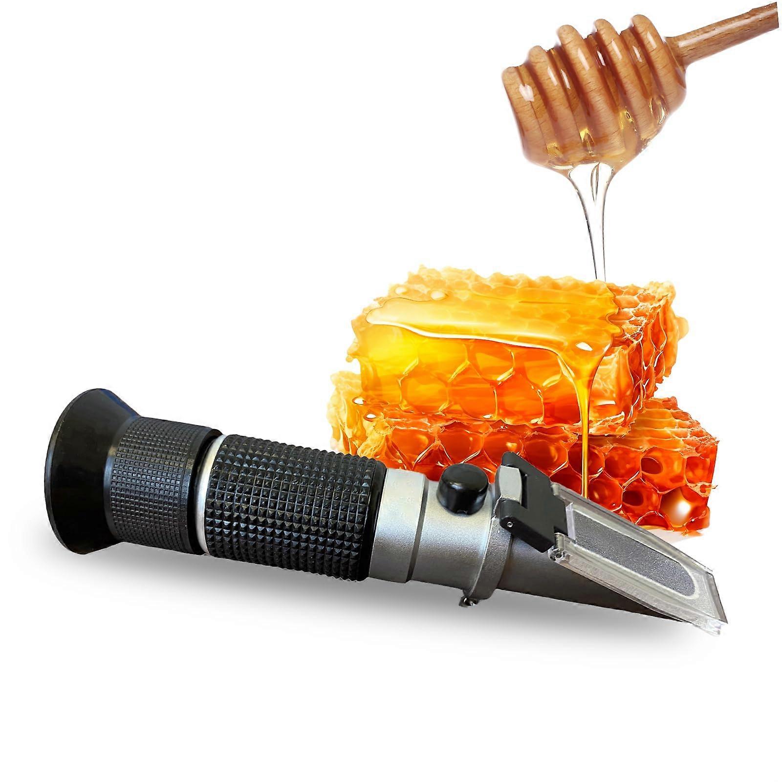Honey Refractometer Digital Brix Tester 3in1 Precision for Honey Moisture Beekeeping