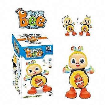 Musical Dancing Bee Toy for Kids, Plush Honeybee with Fun Melodies