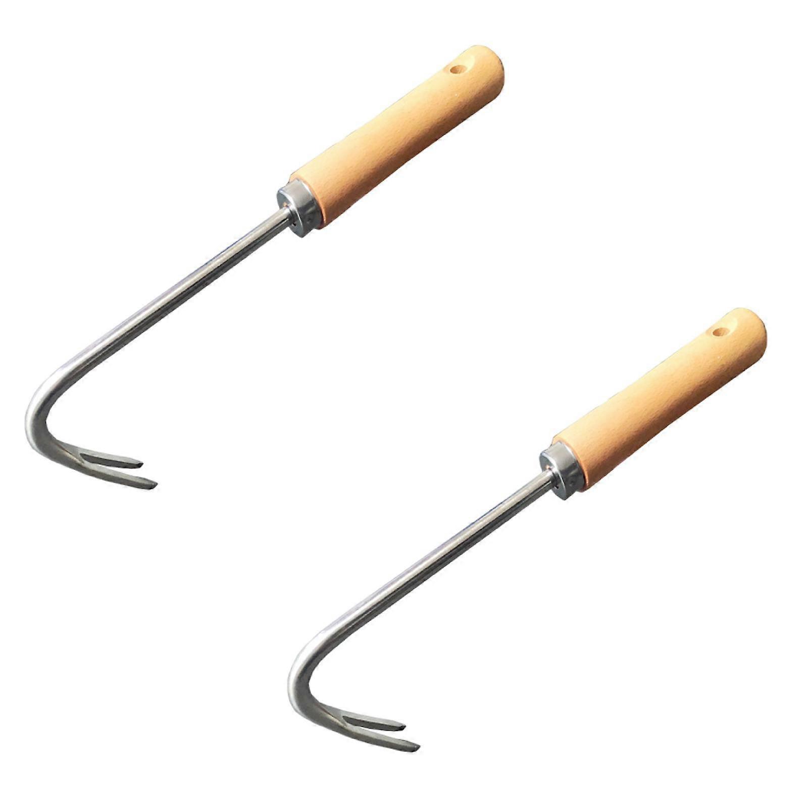 Xubond Garden Tools, New Manual Weeding Hook Shovel Pulling Machine Garden Root Opener Long Handle No Bending Standing Type Trim Tool, Tools