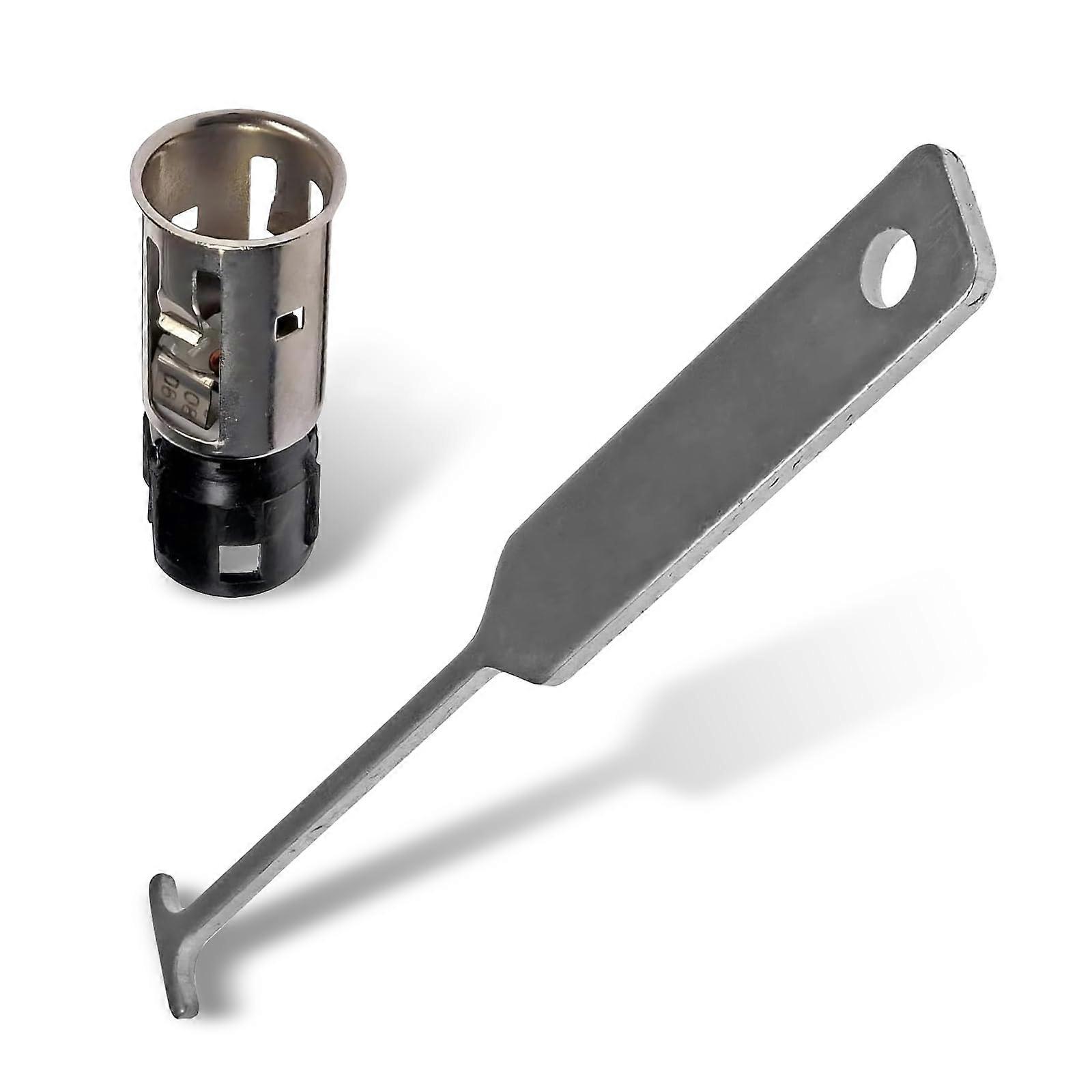 Car Cigarette Lighter Socket Replacement Kit with Removal Tool for GM, 12V Stable Power Outlet
