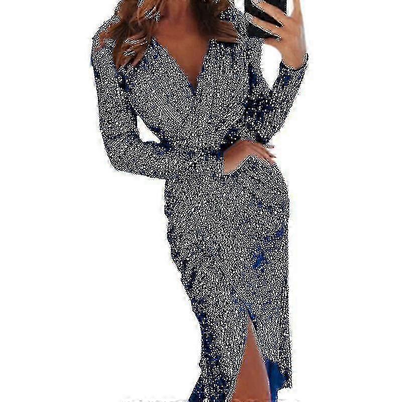 Naisten paljettimekko mekko