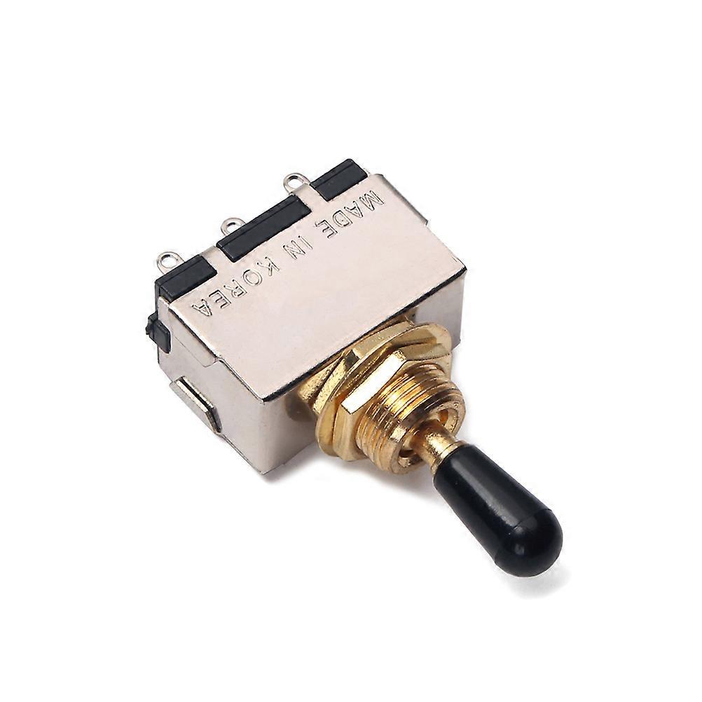 Pickup Selector Toggle Switch 3 Way Black Hat for Guitar