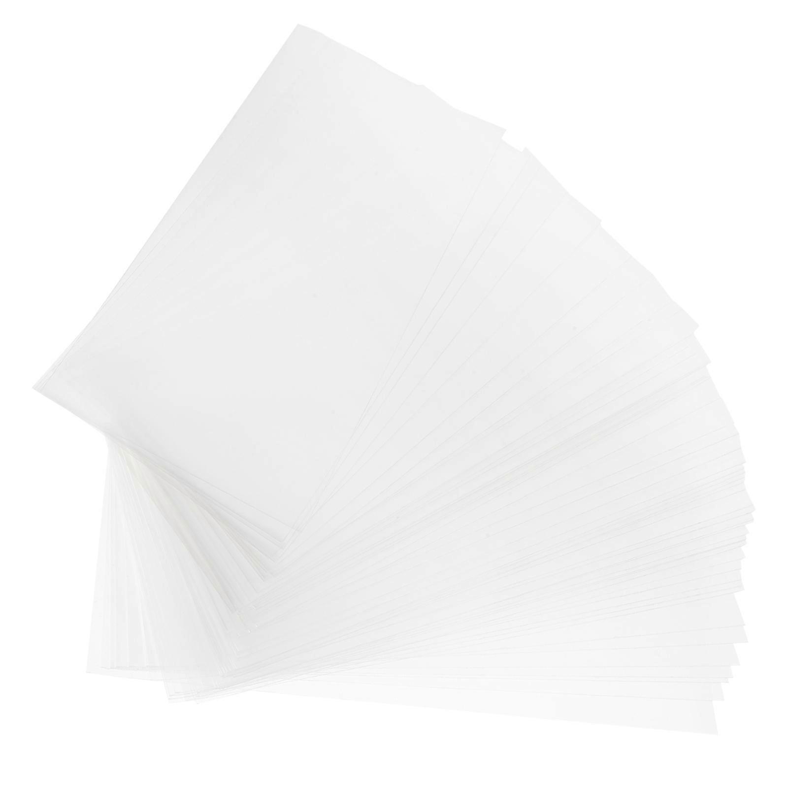Pochettes transparentes pour billets (50 pièces)