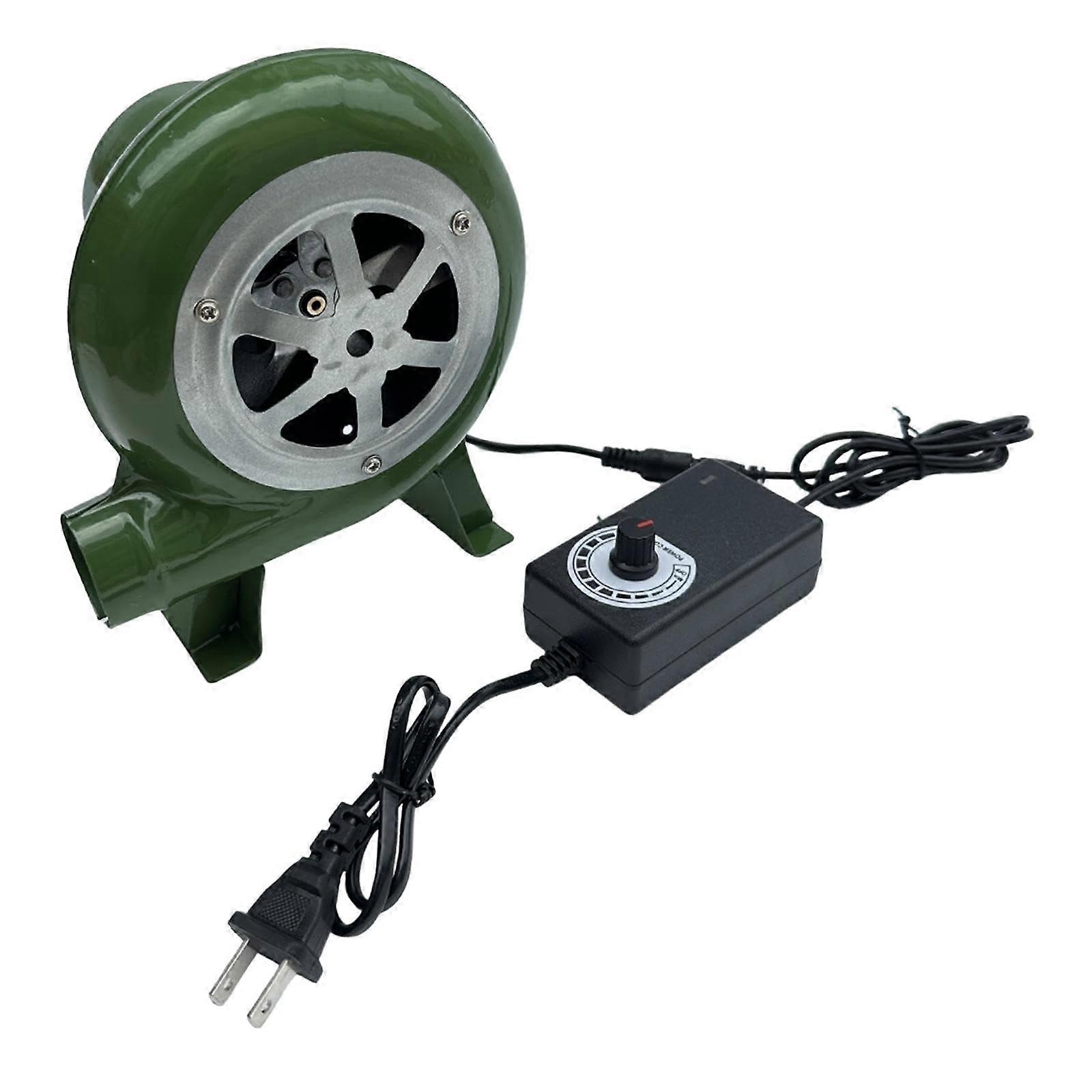 Forge Blower Fan 40W Efficiency Motor with Adjustable Speed Control for BBQ and Blacksmith