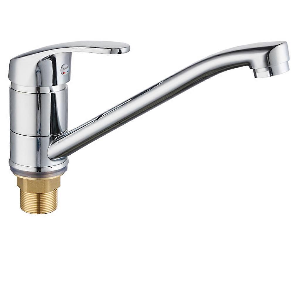 Kitchen Faucet Rotatable Water Tap for Easy Installation 3Pcs with Wire Pipe