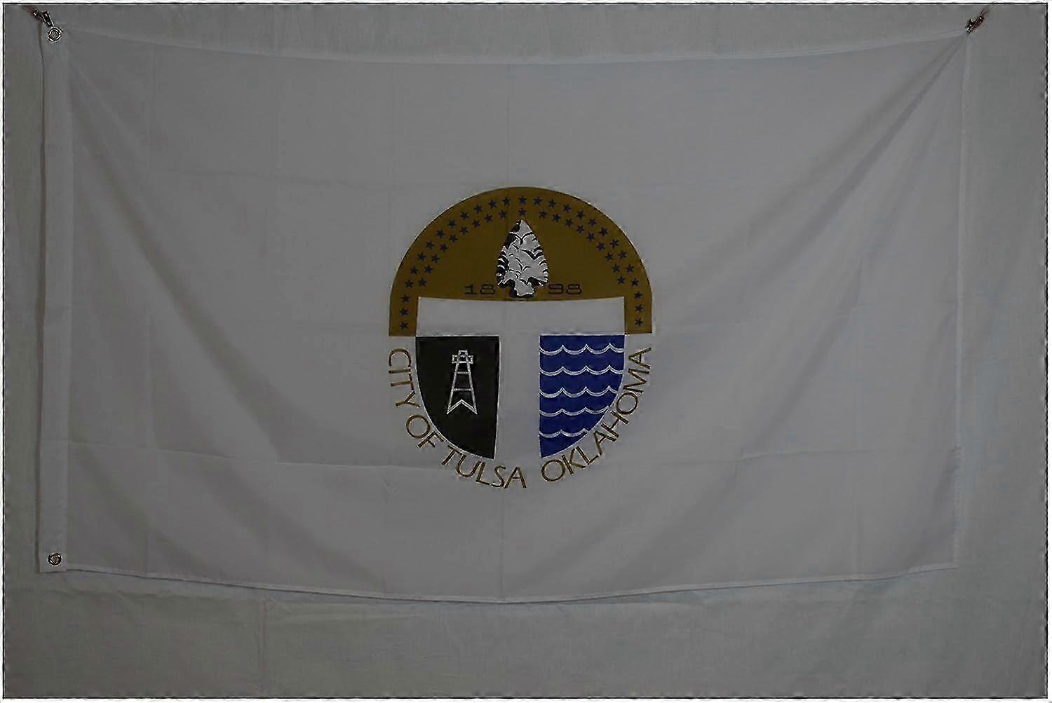Tulsa Oklahoma Flag Qi 1549
